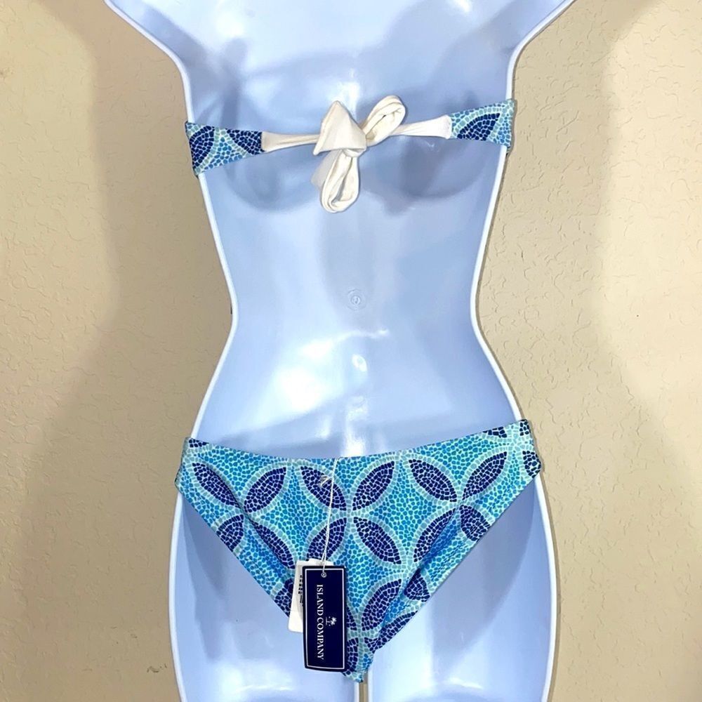 Island Company Mosaic Bandeau Ring Bikini - Picture 4 of 10